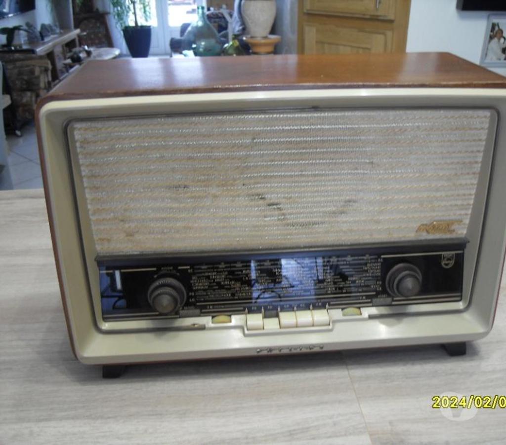  Poste radio philips vintage
