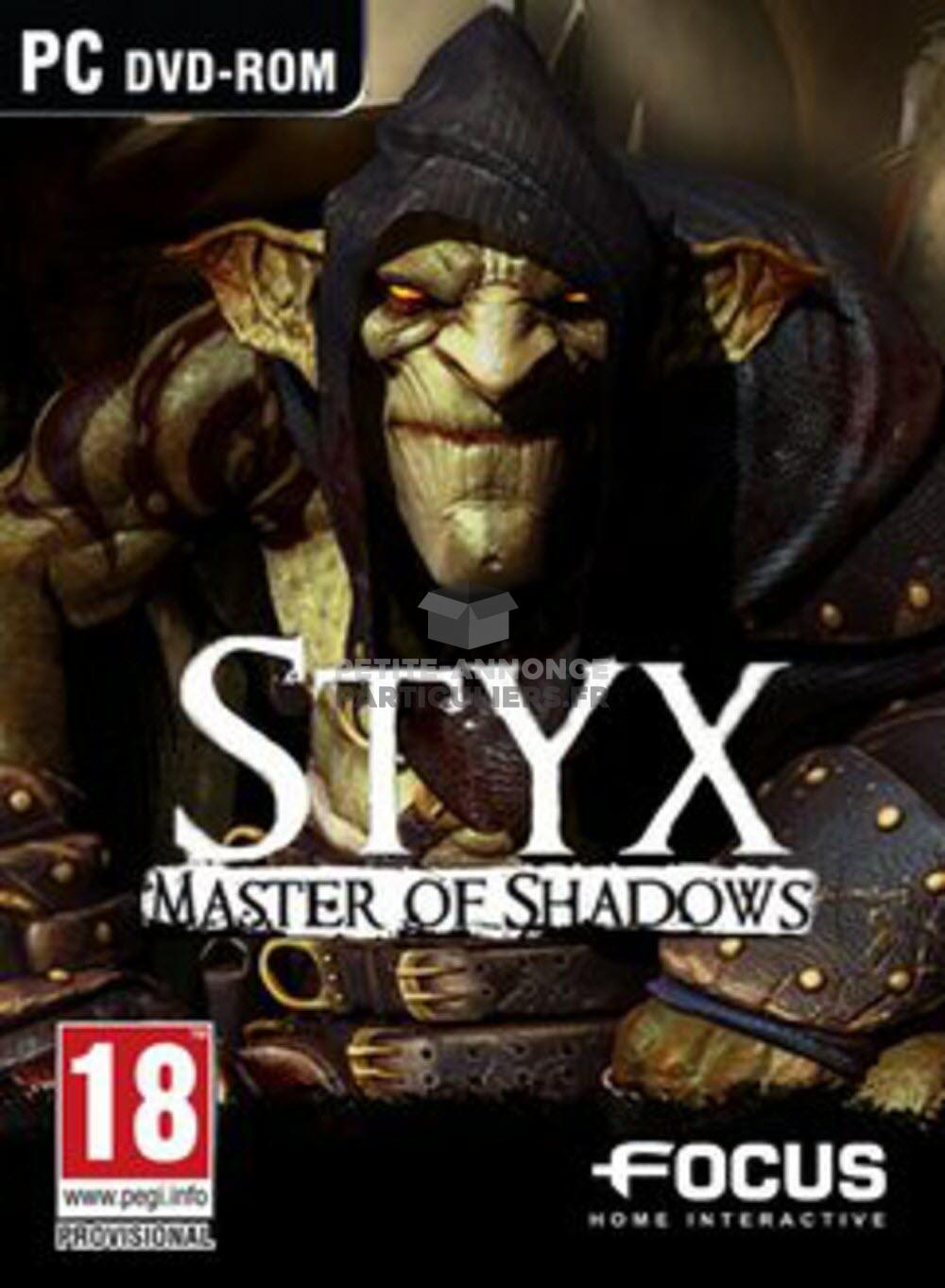 Cle Steam jeu Styx Master Of Shadows