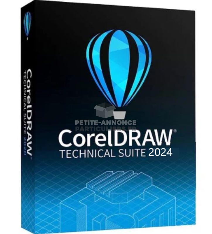 CorelDRAW Technical Suite 2024 pour Windows Clé CD (à vie / 1 appareil)