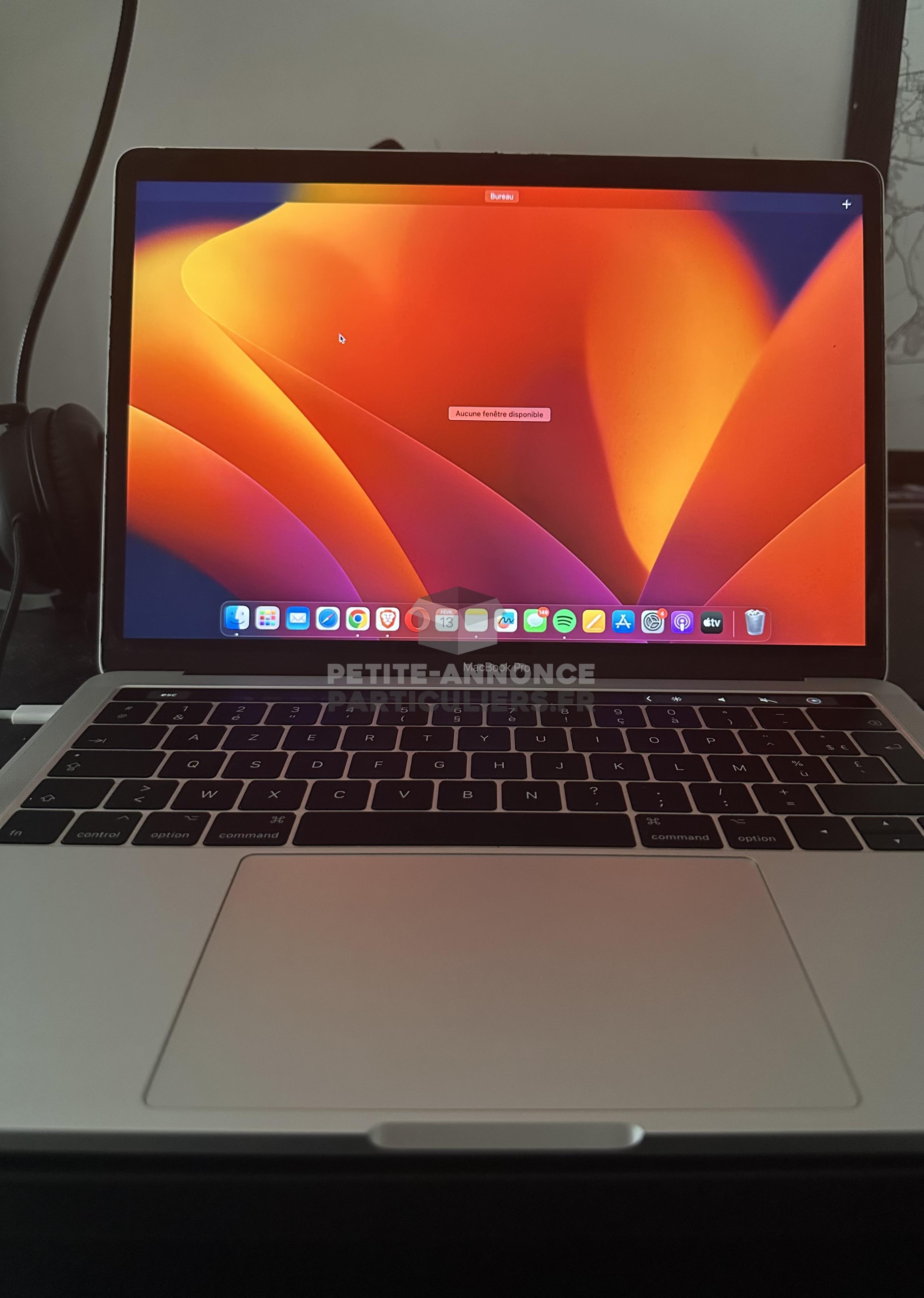 MacBook Pro 2017 13 Pouces Retina Touchbar