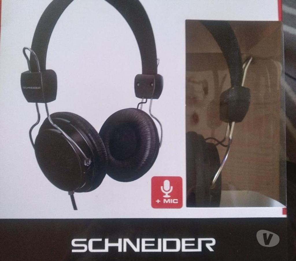 Casque Schneider headset black
