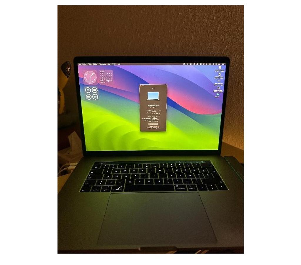  MacBook Pro 2019 - 16 Go - 256 Go - Touch Bar