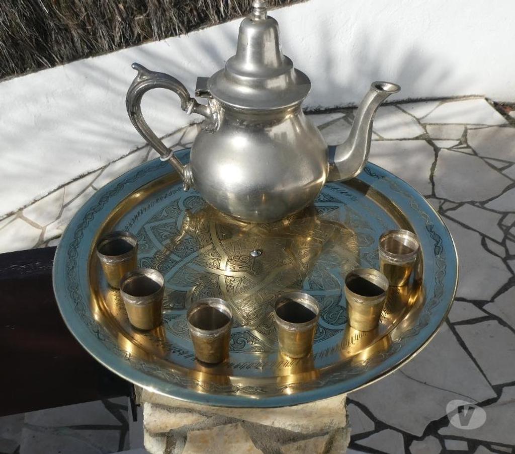  Magnifique service à thé Marocain