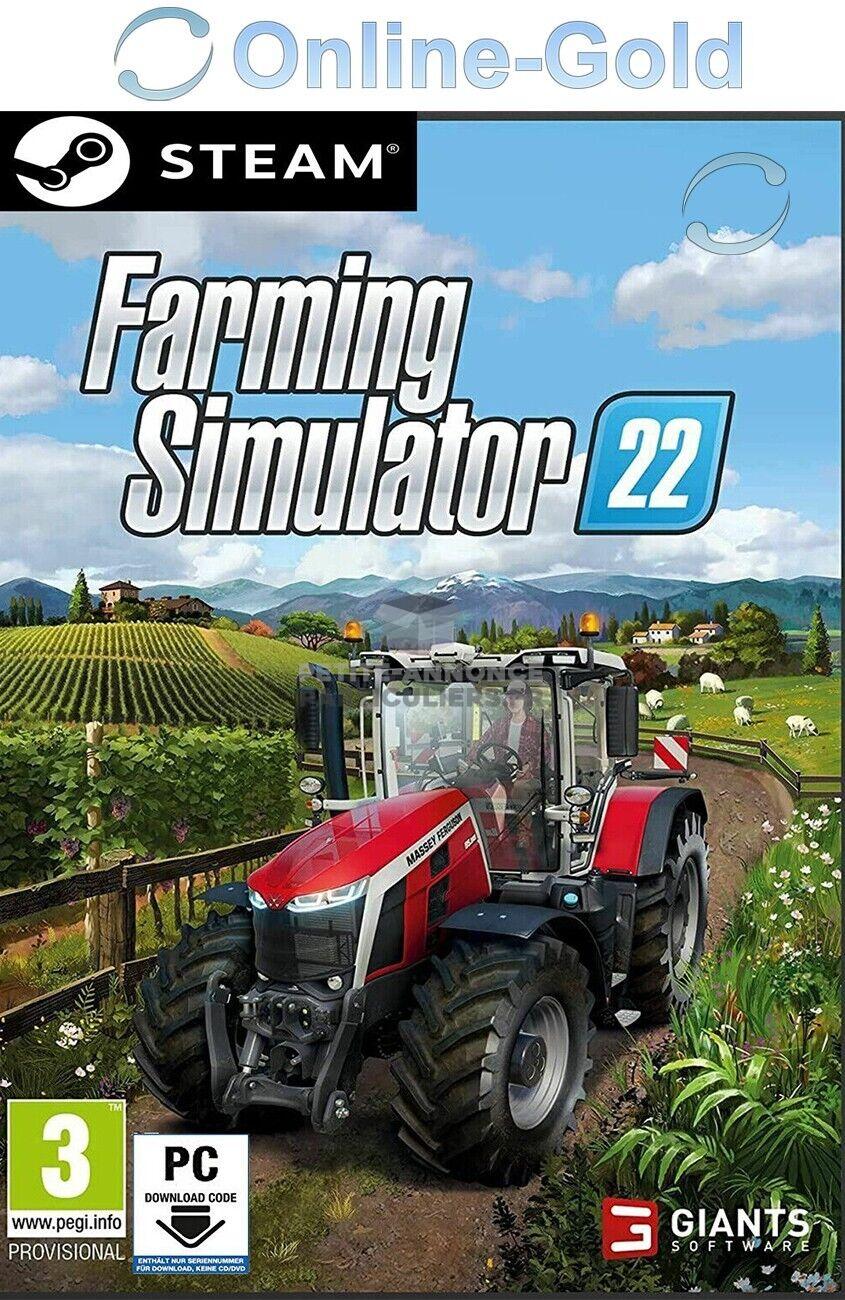 Cle Steam jeu Farming Simulator 2022