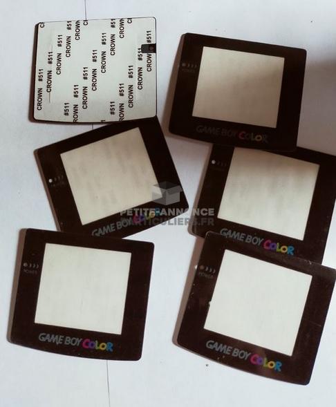 Écran vitre de remplacement GameBoy Color