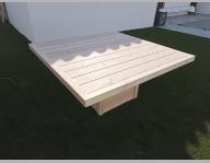 Fabrication de table en bois douglas sur mesure - photo 2