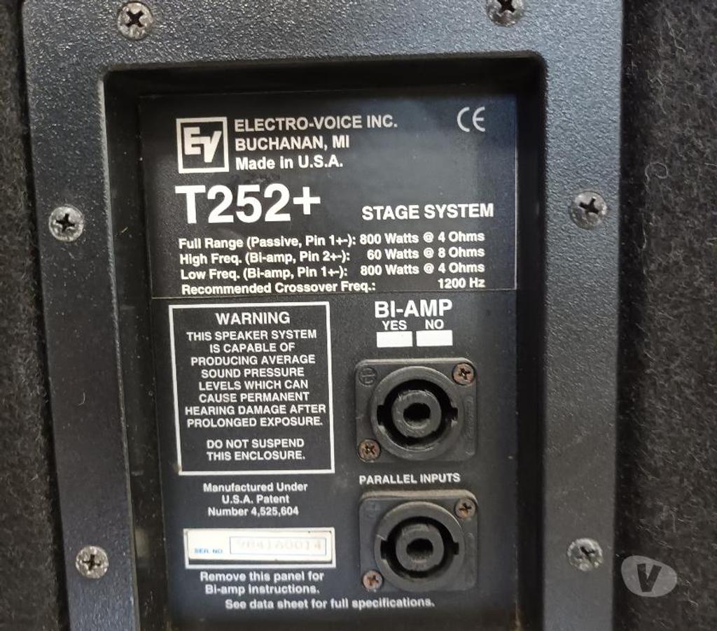Enceinte électro-Voice T252+ 800 watts